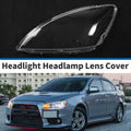 Headlight Lens Cover Front Left for Mitsubishi Lancer (2004–2007) Clear