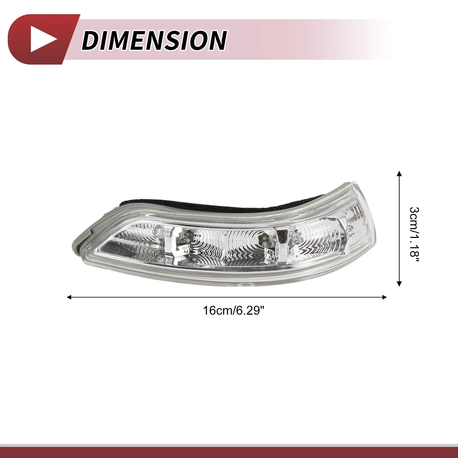 Mirror Turn Signal Light LED Left for Hyundai Azera (2006–2010)