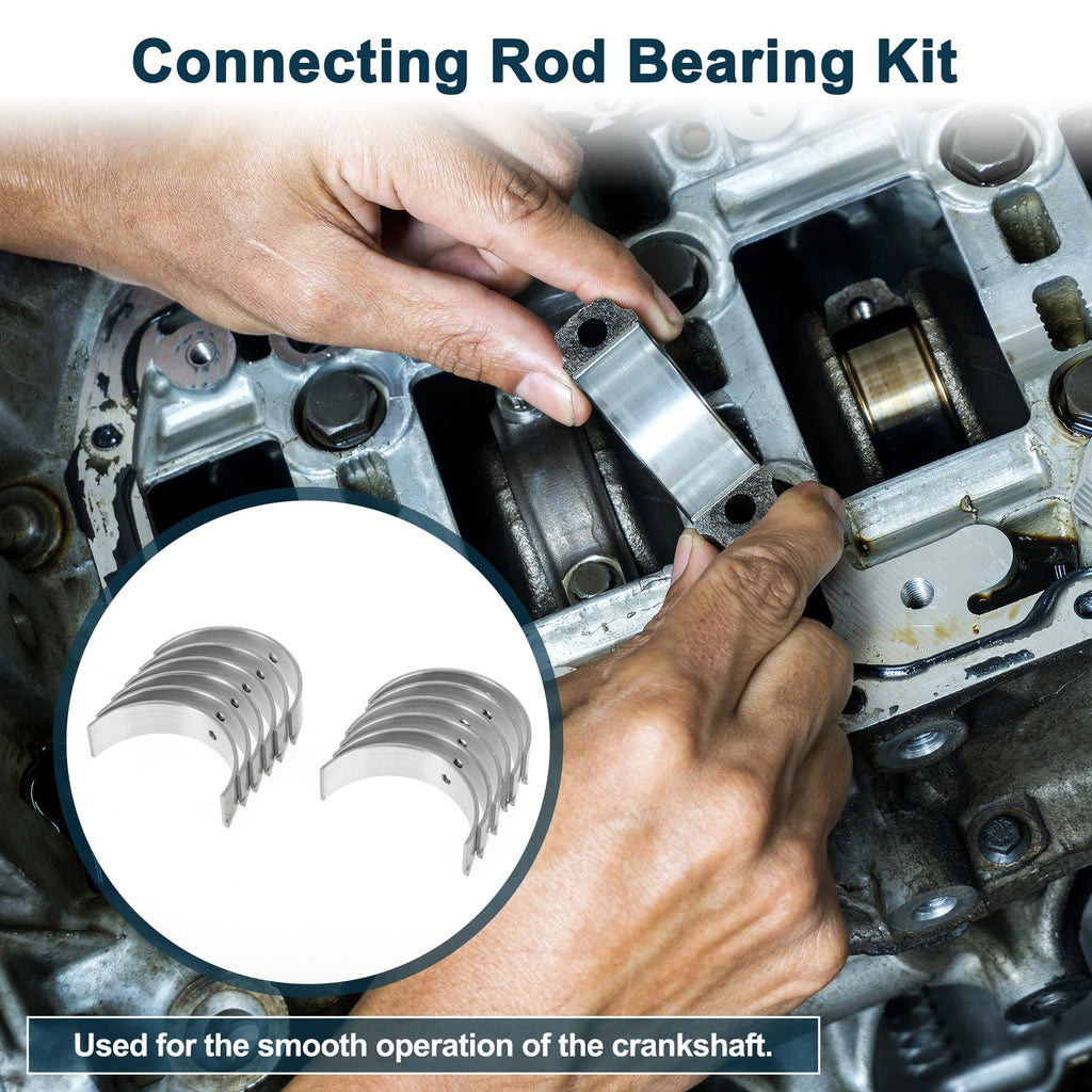 Rod Bearing Set Replacement Kit for Dodge Caravan 2001–2007 (12 Piece)