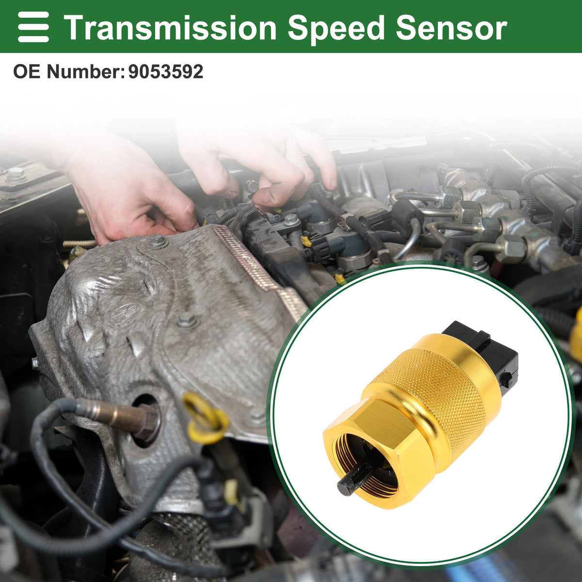 1 Pc Transmission Speed Sensor No.9053592 for Chevrolet Enjoy 2012–2017