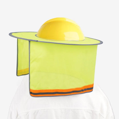 Breathable Sunshade for Safety Helmet (Summer Protection)