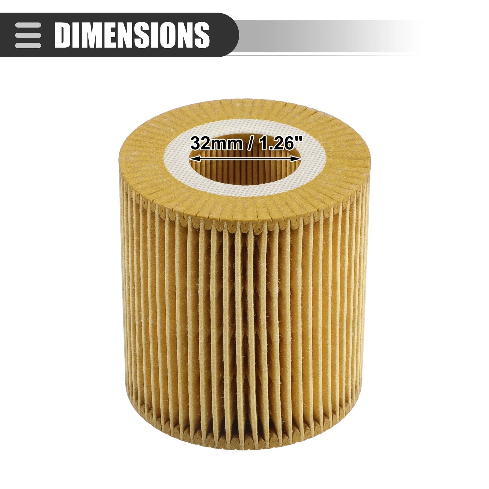 Engine Oil Filter with Gasket for BMW X3 X1 (2005–2011) OEM Replacement
