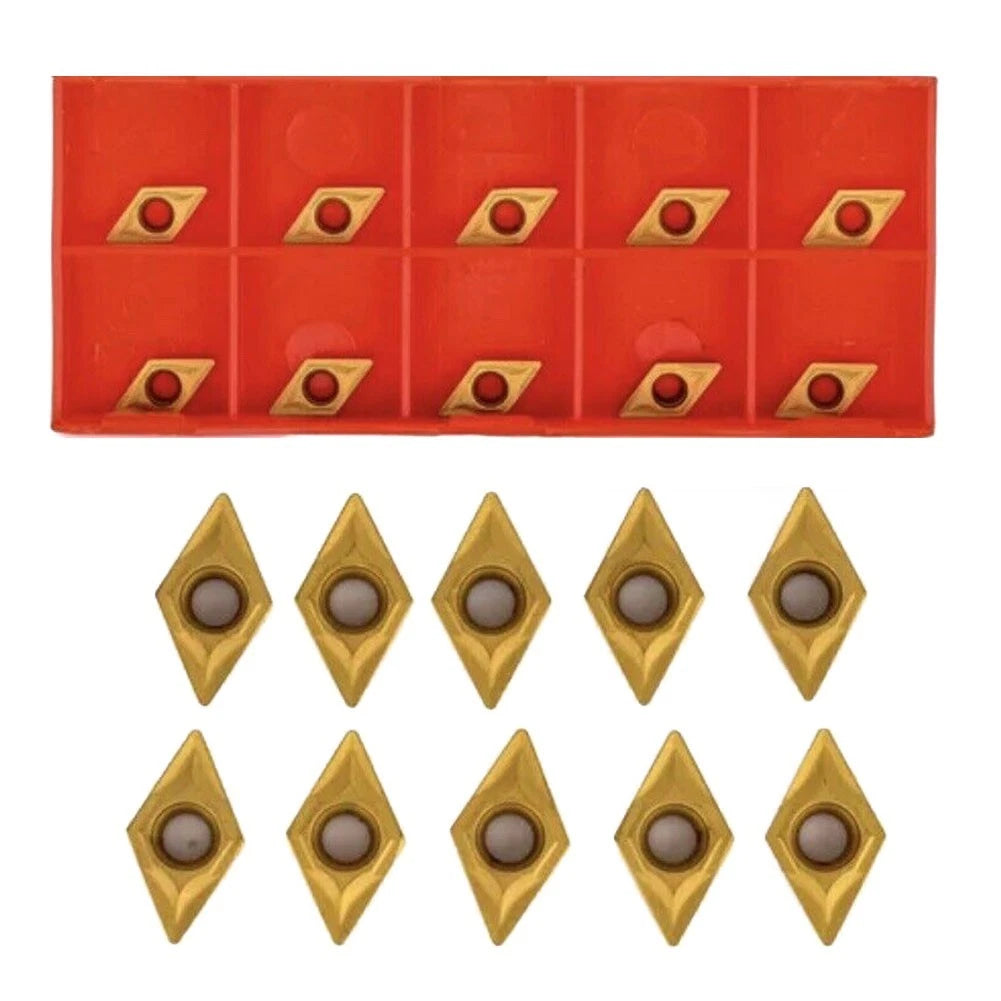 50Pcs DCMT070204 YBC251 Inserts for Lathe Turning
