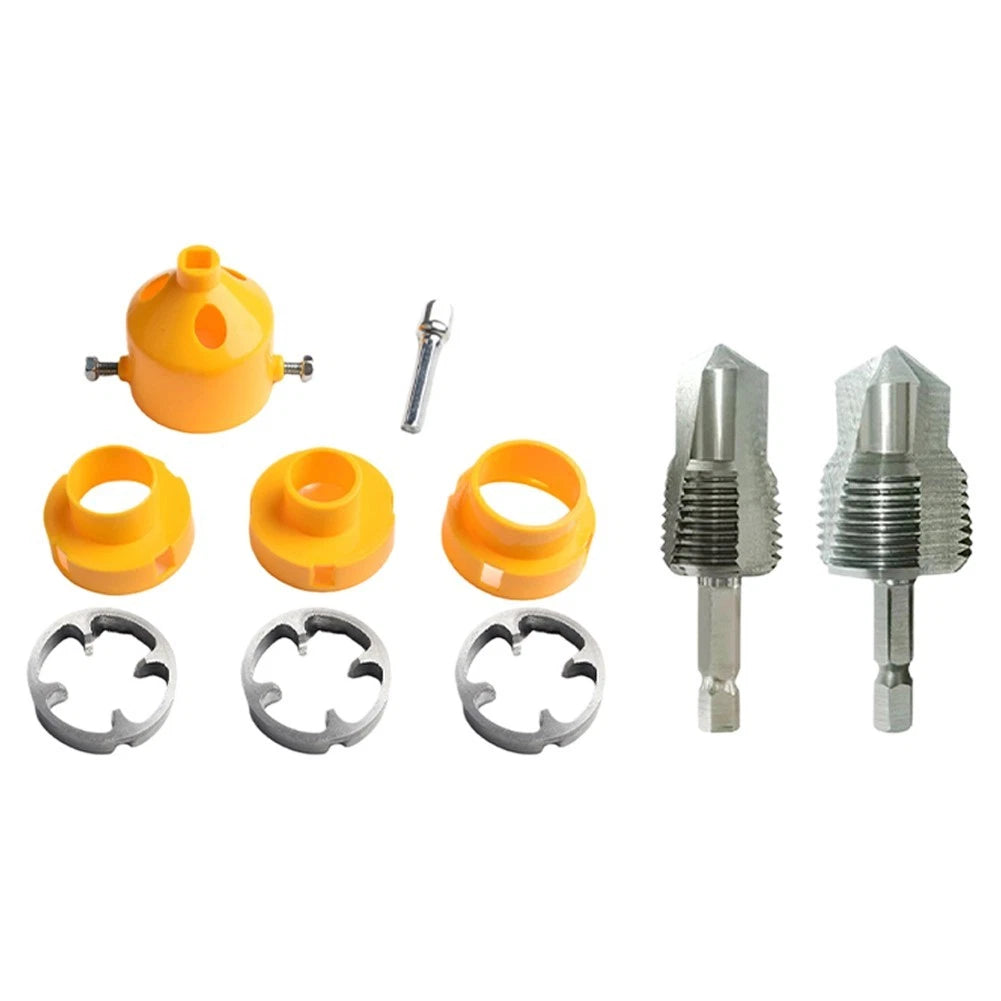 PVC Pipe Threader Kit for Hand Electric Drills