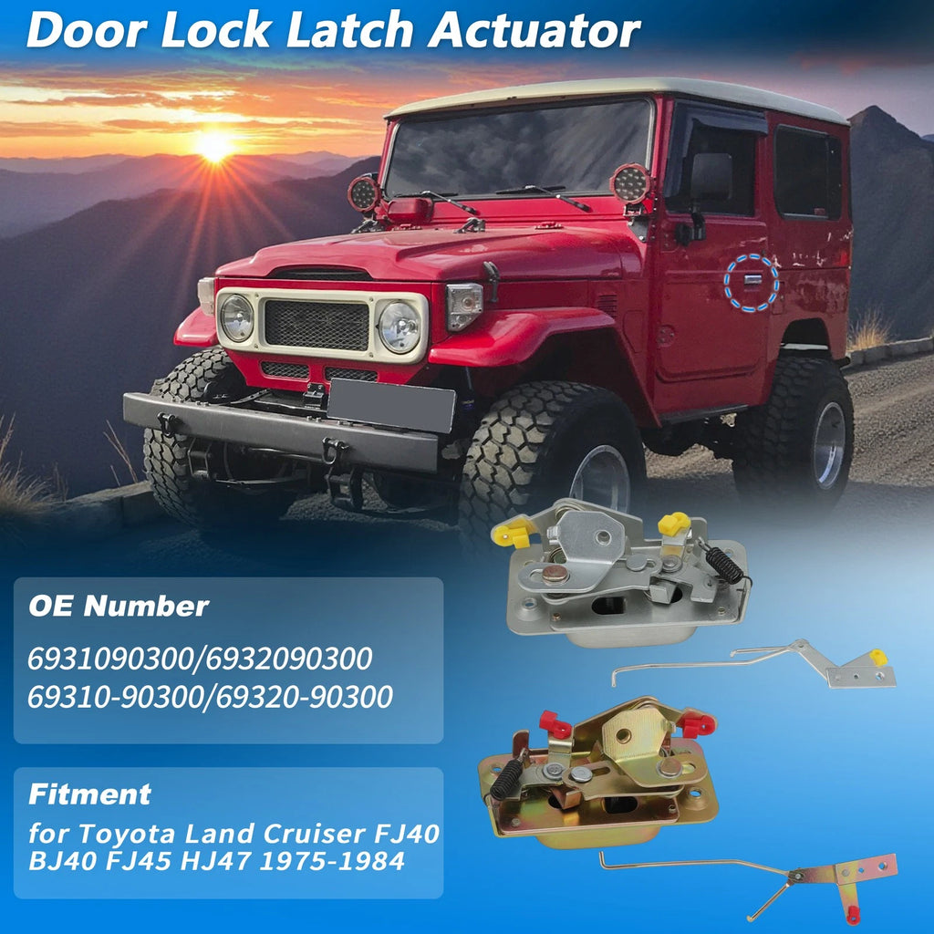 Front Door Latch Actuator Replacement for Toyota Land Cruiser (1975–1984)