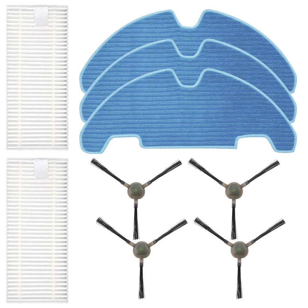 Replacement Mop Cloth Filter Side Brush Kit for Lefant M310 (2020–2023)