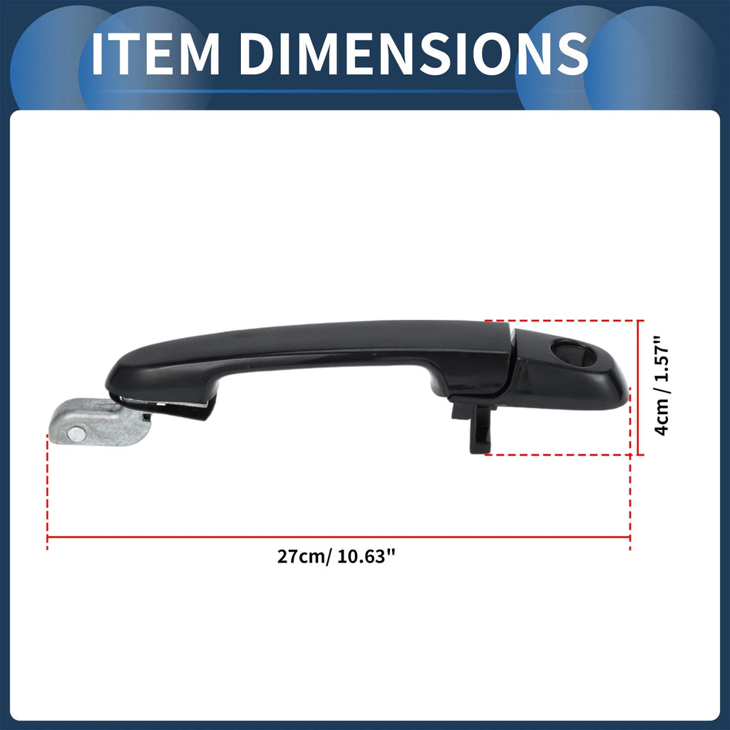 Door Handle Front Right for Hyundai Accent GLS (2006–2011) Replacement