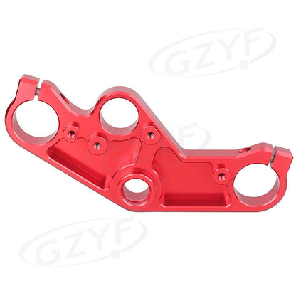 Triple Tree Front End Upper Top Clamp Fit Yamaha YZF R3 R25 2014 - 2016 Red