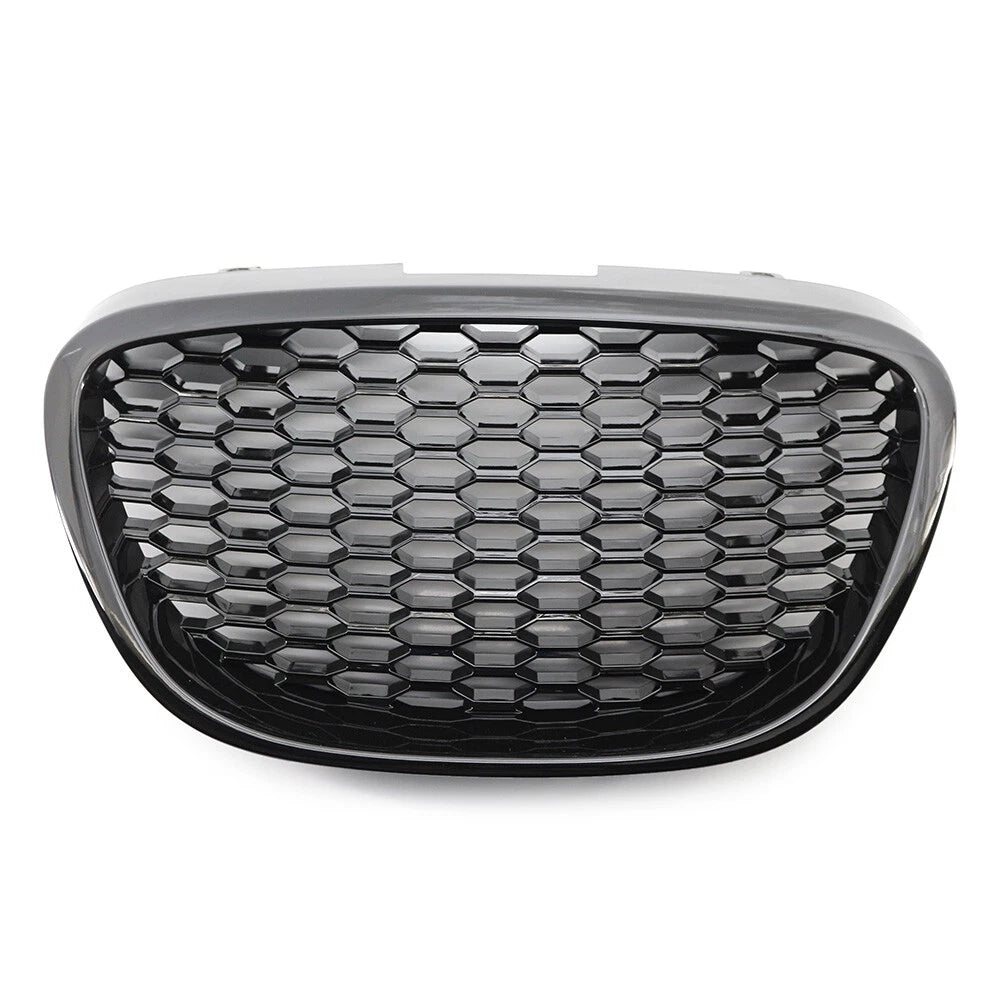 Front Bumper Grille for SEAT Leon MK2 1P1 (2006–2009) Black ABS