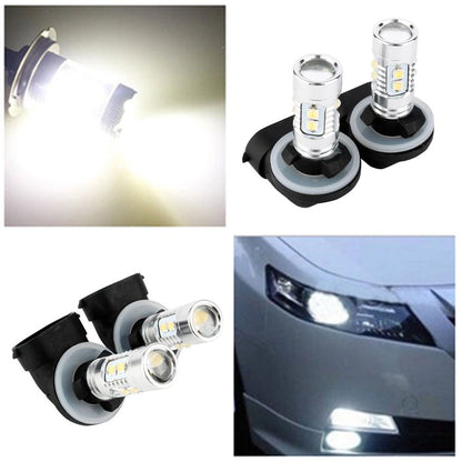 2X H27 Fog Light Bulbs for - 50W Super Bright DC 12V