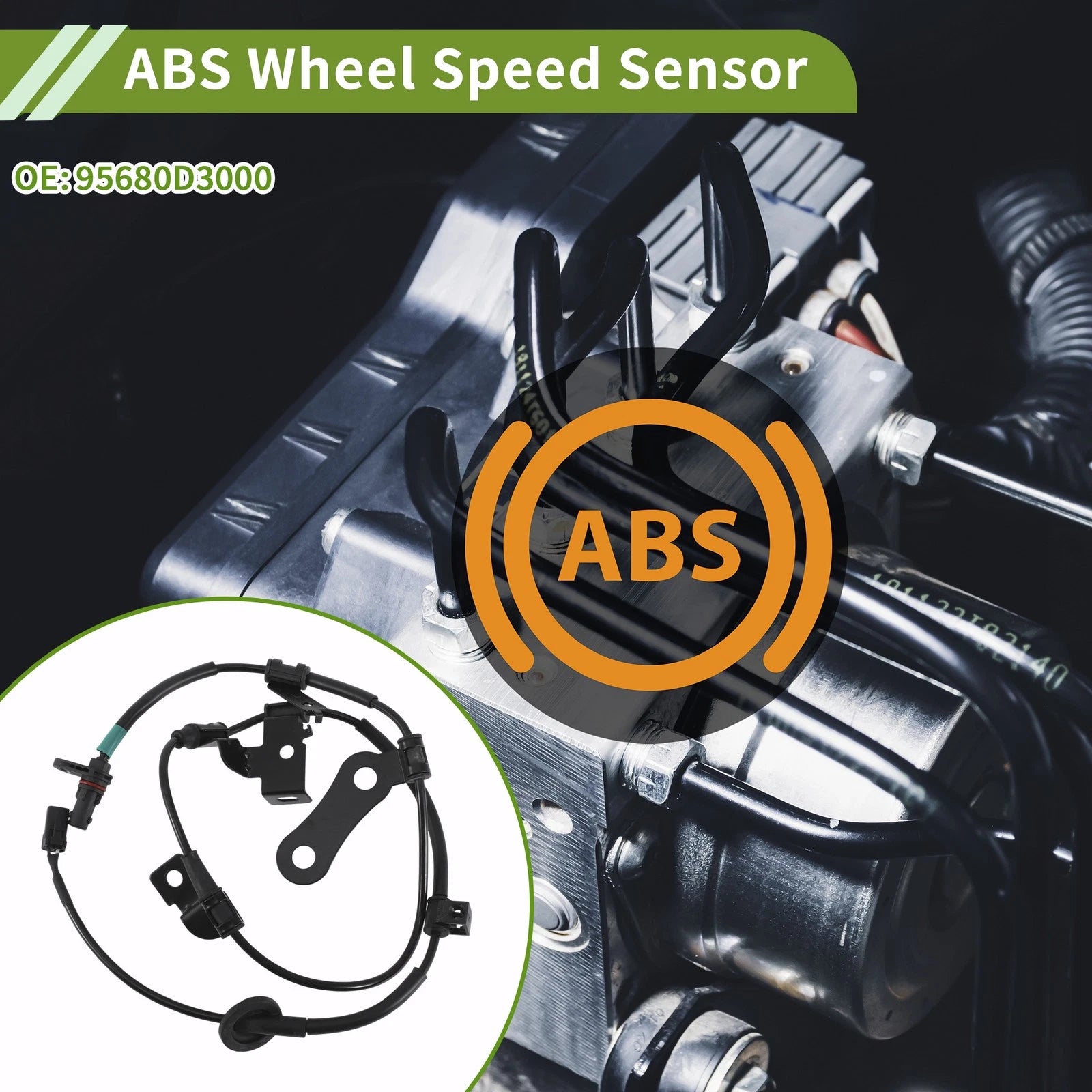 ABS Wheel Speed Sensor Replacement for Hyundai Tucson (2015–2017)