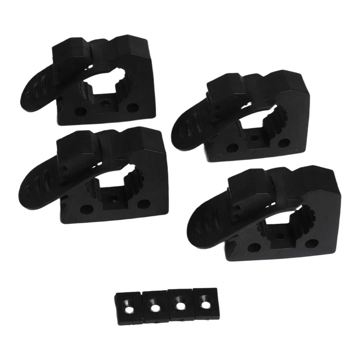 Heavy Duty Rubber Clamp for Outdoor Vehicle Rack (34CM)