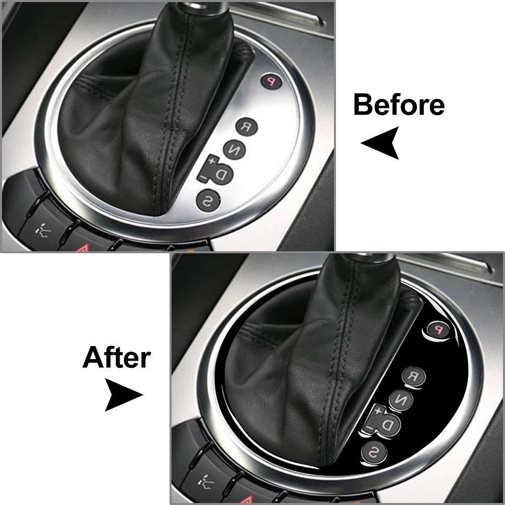 Central Console Gear Shift Control Panel Cover Trim for Audi TTS TTRS TT (2008–2014)