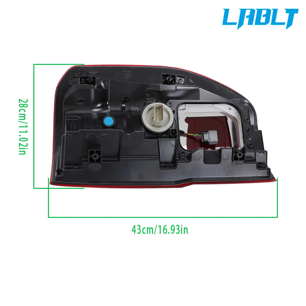 LED Tail Light for Ford Ranger (2019–2022) - LABLT Driver Left Side W/Blind Spot