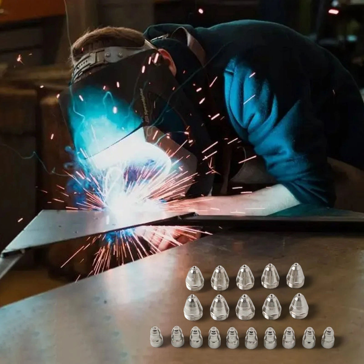 20pcs Electrode Nozzle for CNC Plasma Torch