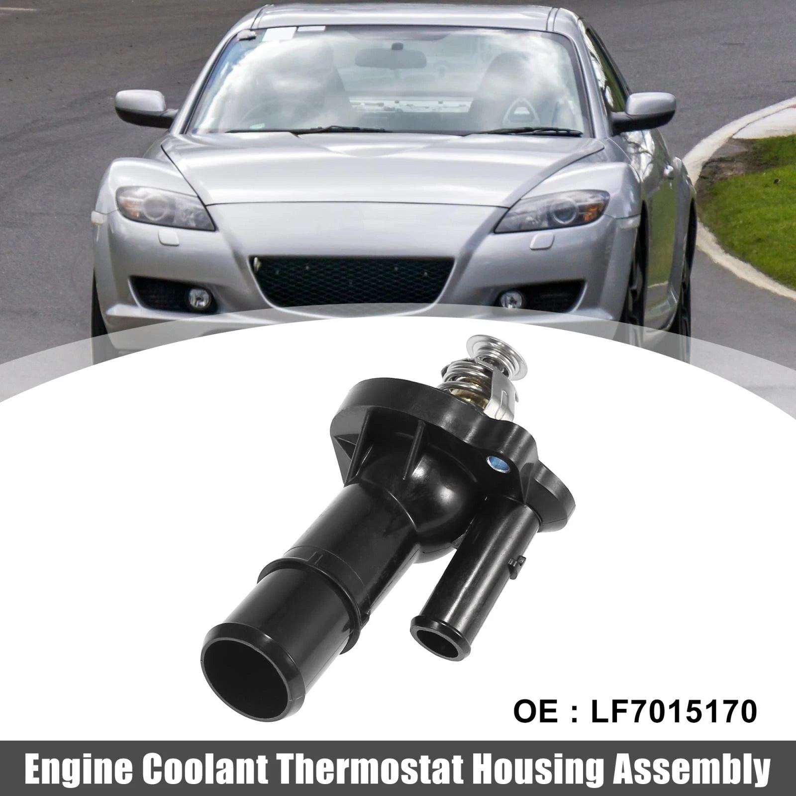 Engine Coolant Thermostat Housing Assembly for Mazda 3 6 MX-5 (2010–2015)