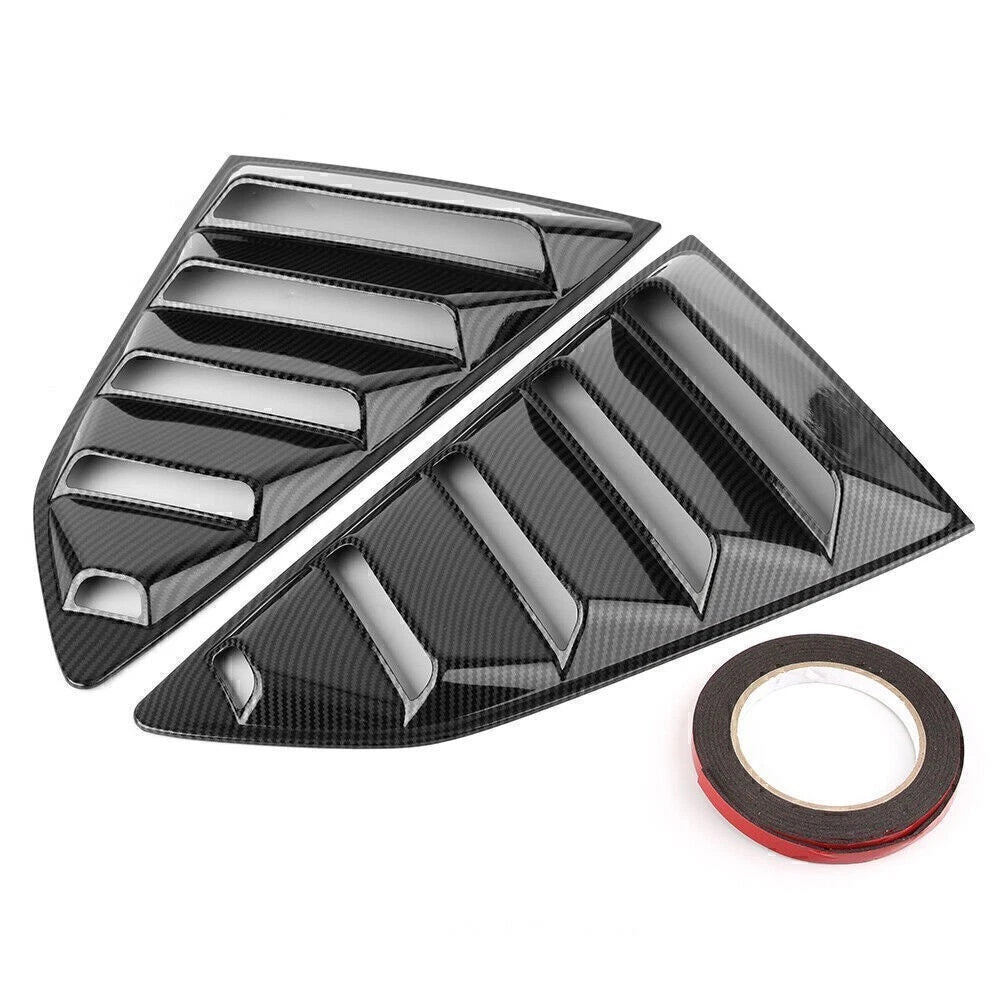 Rear Side Window Louver Cover for Chevy Camaro (2016–2022)