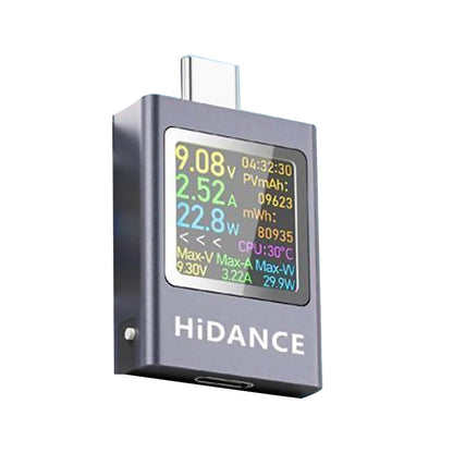 USB C Power Analyzer for Data Logging (Max Record 6 Display Modes)