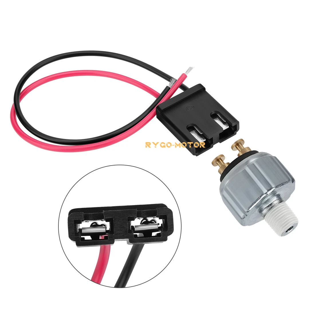 Brake Pressure Switch & Pigtail Wire Connector for Polaris RZR 570 800 Ranger (2008–2021)