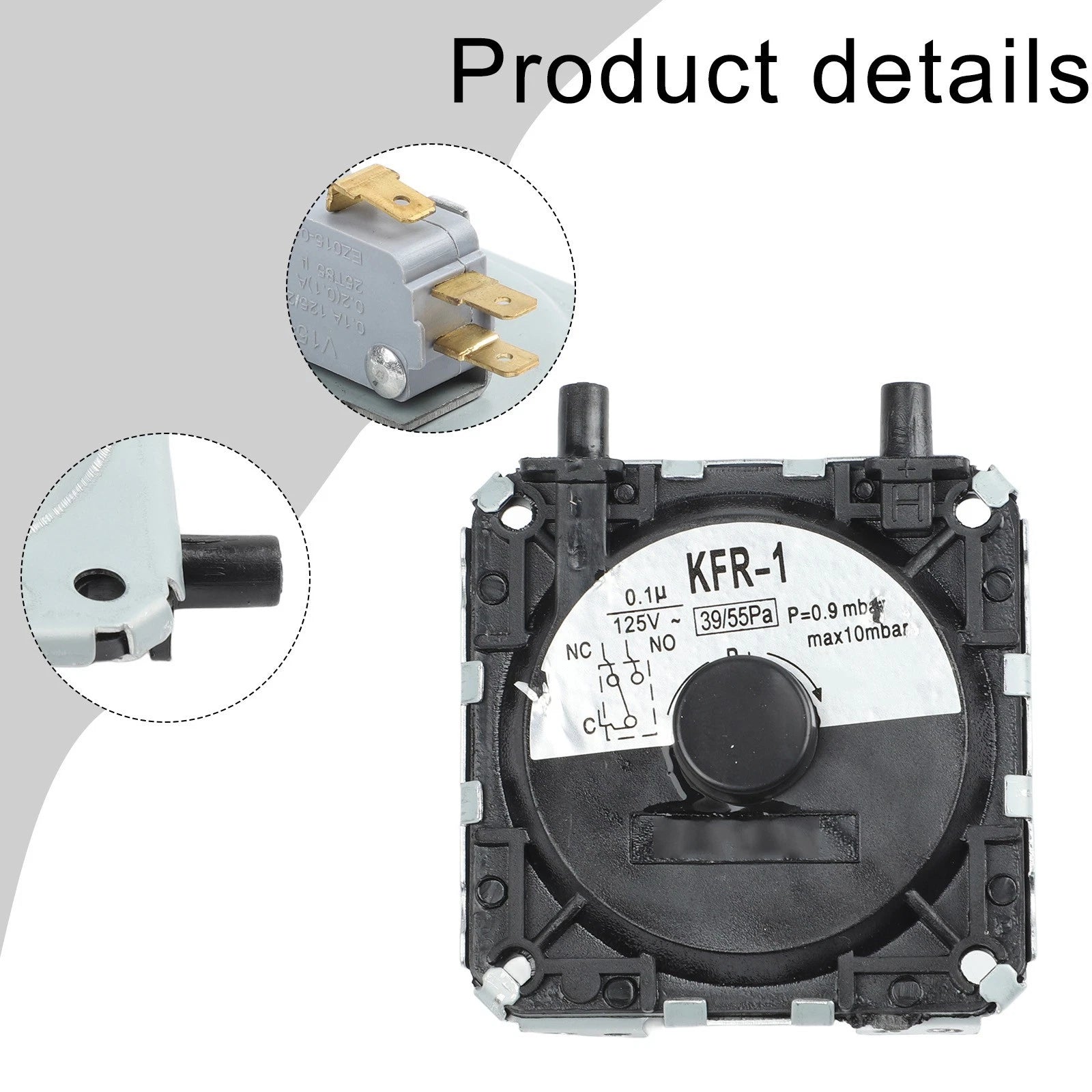 Reliable Switch for Exhaust Water Heaters (High Temp)
