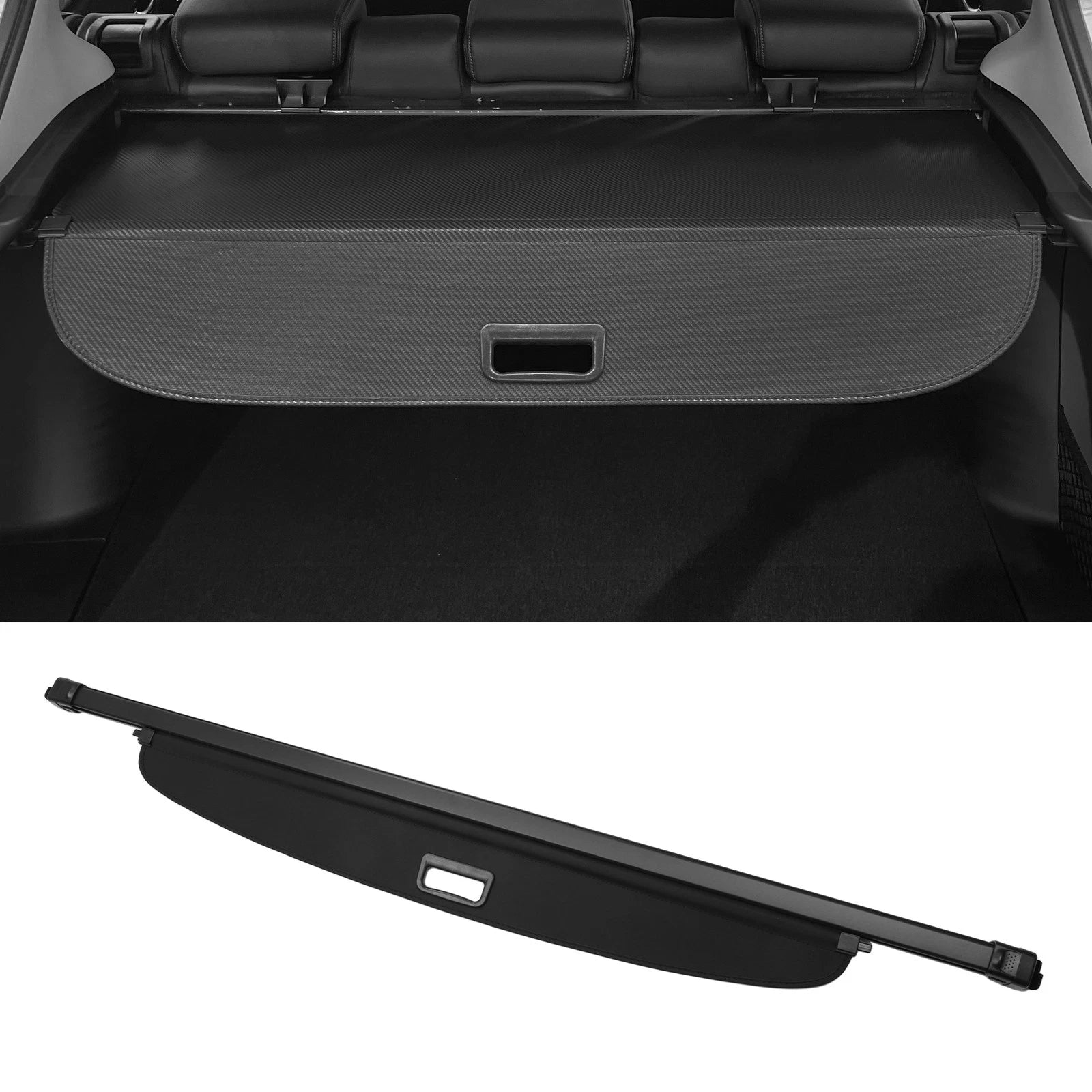 Retractable Cargo Cover Trunk for Chevrolet Tahoe (2019–2024) Gloss Black