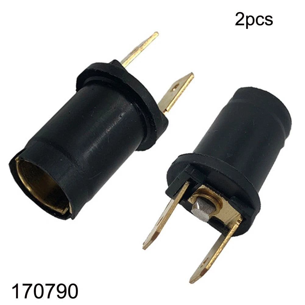 2X Side Light Bulb Holder for Ba9s (6V 12V 24V)