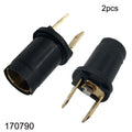 2X Side Light Bulb Holder for Ba9s (6V 12V 24V)