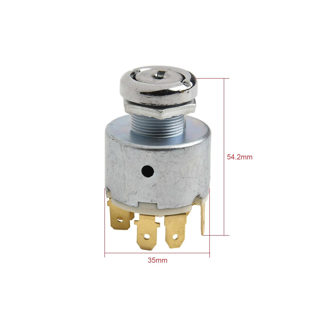 7 Pin Ignition Switch and Key Set for Motorized Vehicles
