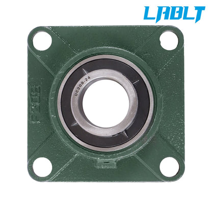 Set of 10 UCF208-24 1-1/2" Bore Pillow Block Flange Bearings