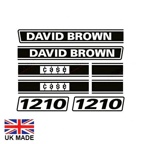 Decal Set for David Brown 1210 Tractors