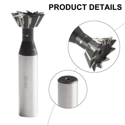 Dovetail Cutter 6 Flutes 20mm Blade Diameter for Die Steel
