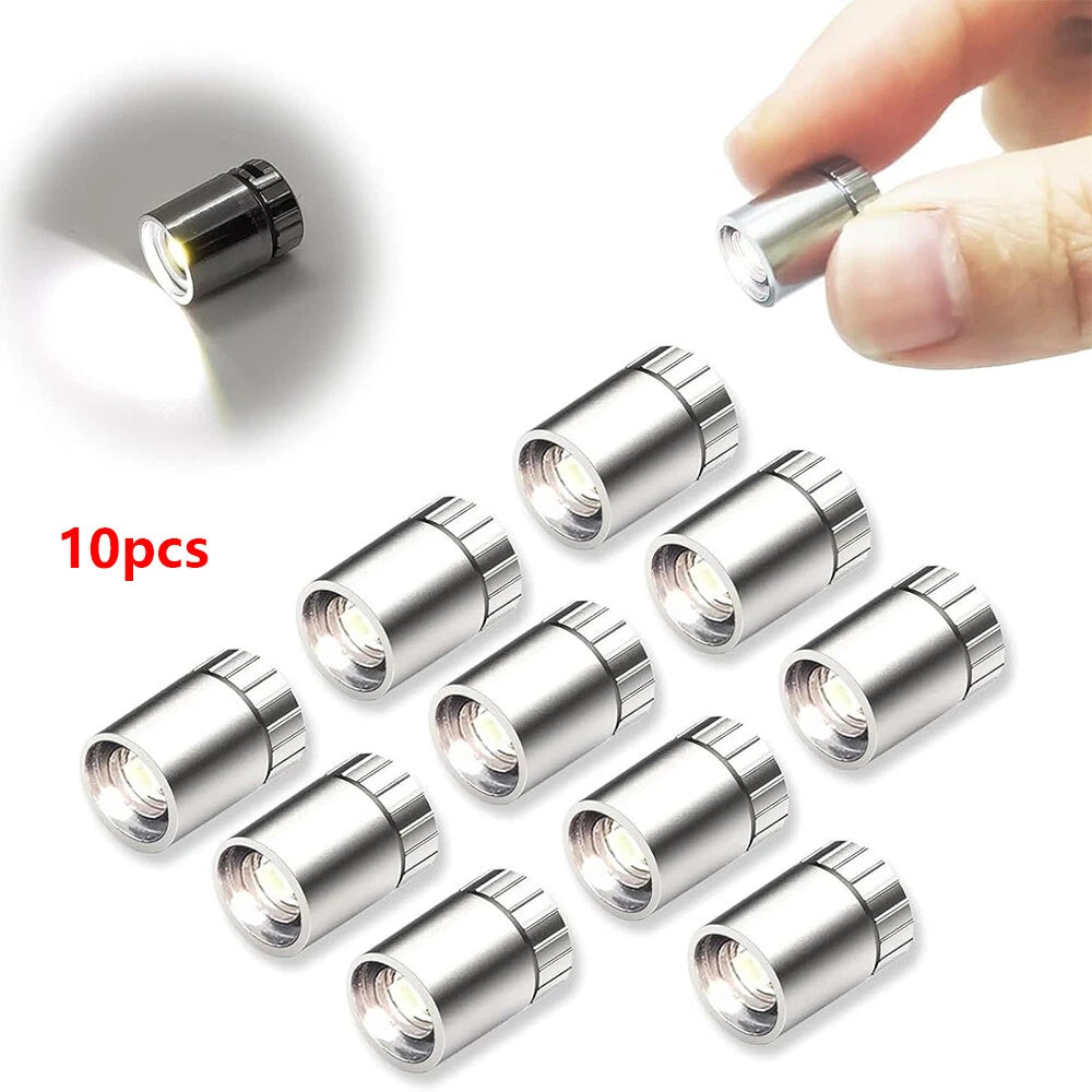 10Pcs Micro Mini LED Lights For Lighting Dollhouse, Christmas Tree, DIY Crafts