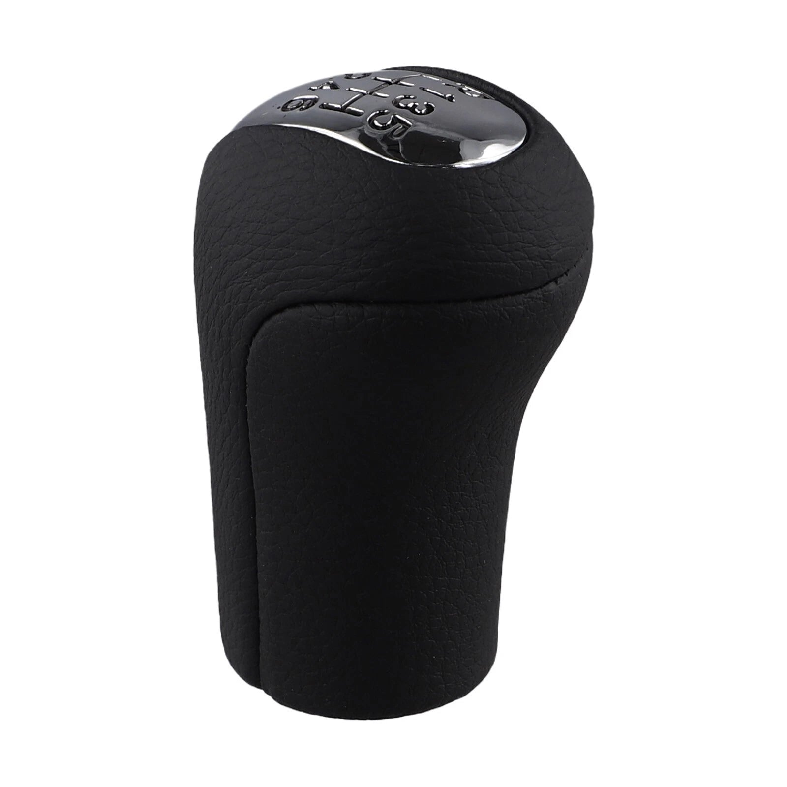 Gear Knob for Car (5/6 Speed) - Chrome Finish, Easy Installation