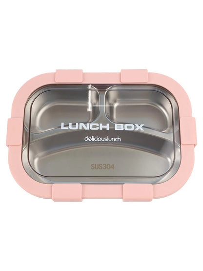 3 Compartment Container for Light Meal Storage (Dishwasher Safe)