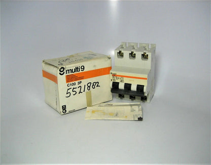 Merlin Gerin 20431 Multi 9 C100 3-Pole 415VAC 20Amp Circuit Breaker