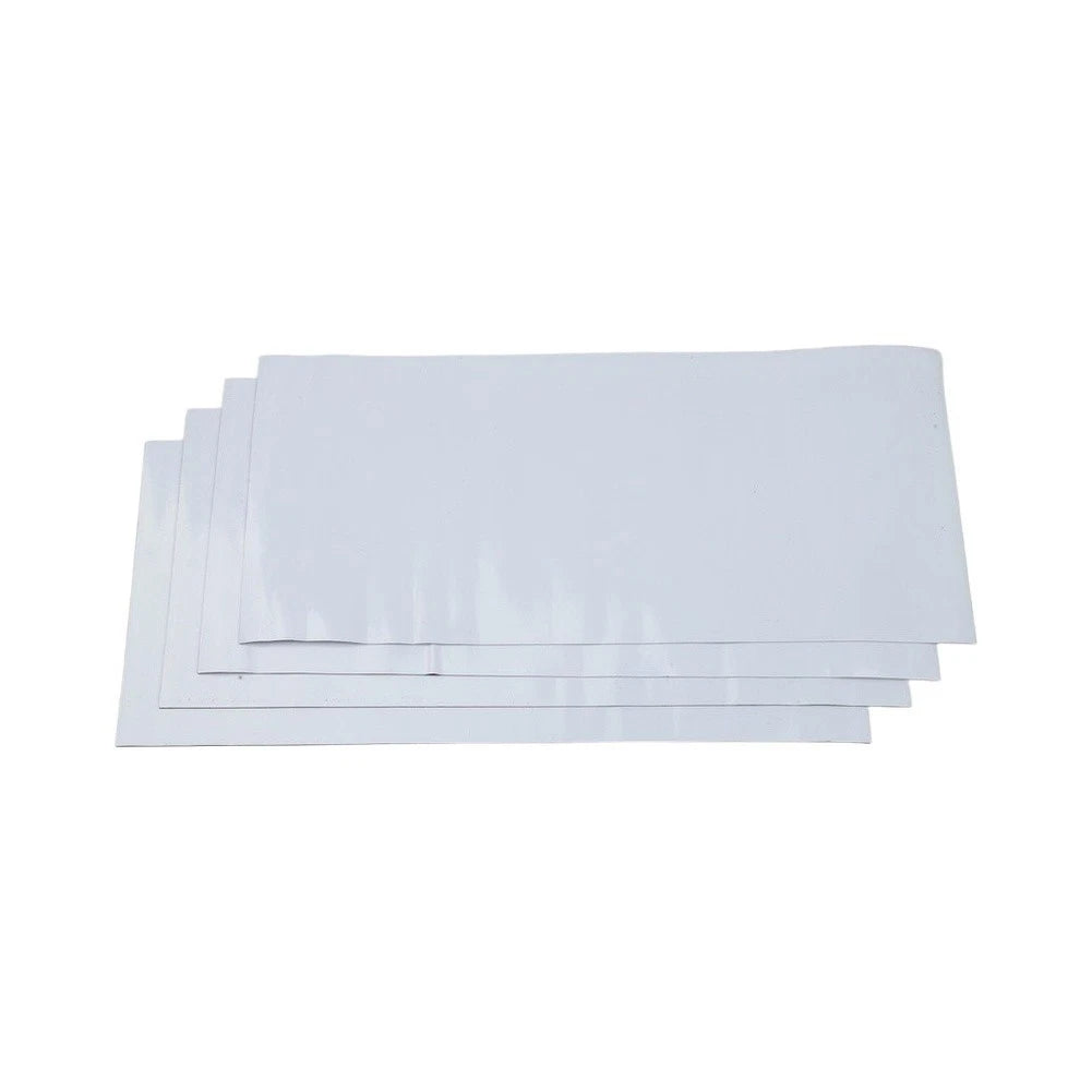 Set of 4 Vent Covers for Wall Floor 15x7x7cm Matte White