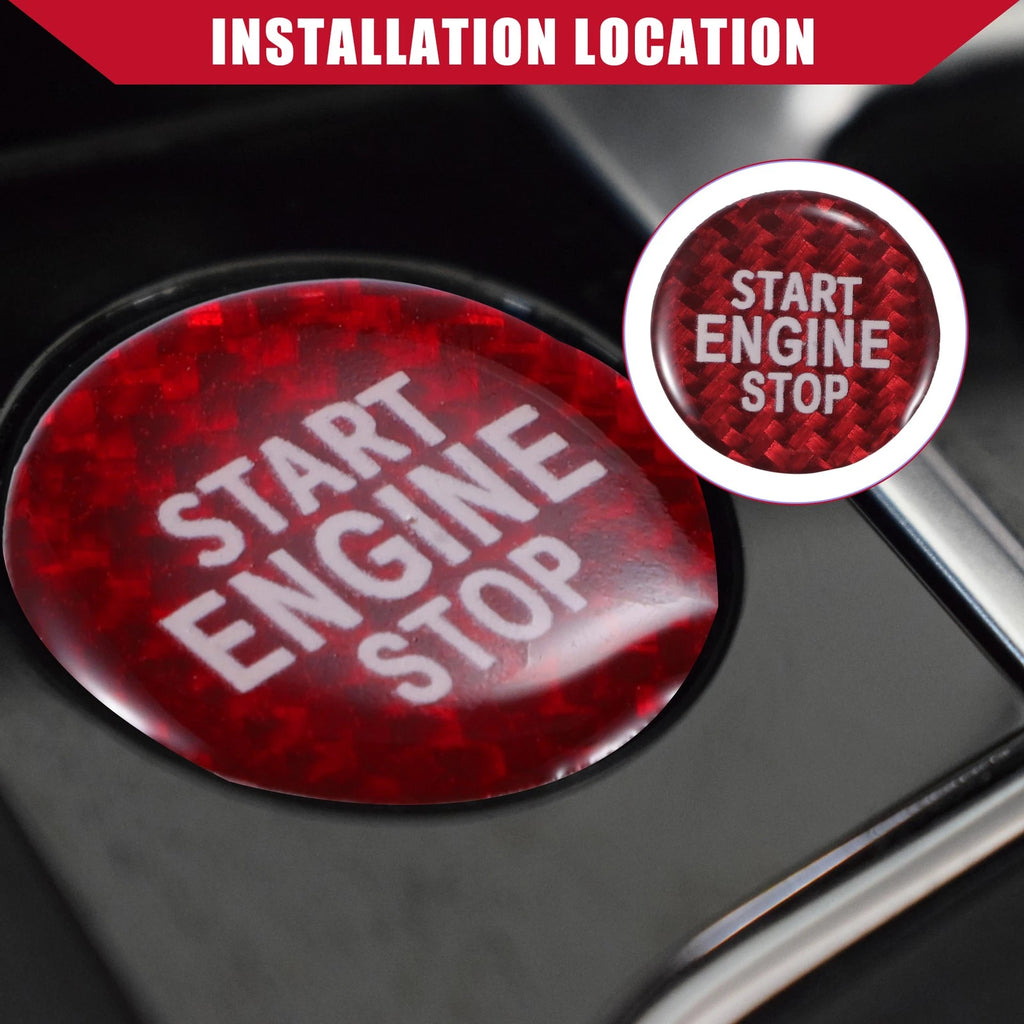Engine Start Stop Button Cover Trim for Volkswagen CC (2012–2016)
