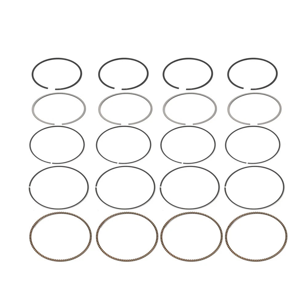 Set of 4 Piston Rings Kit STD for Kawasaki ZX-6R (2007–2018)