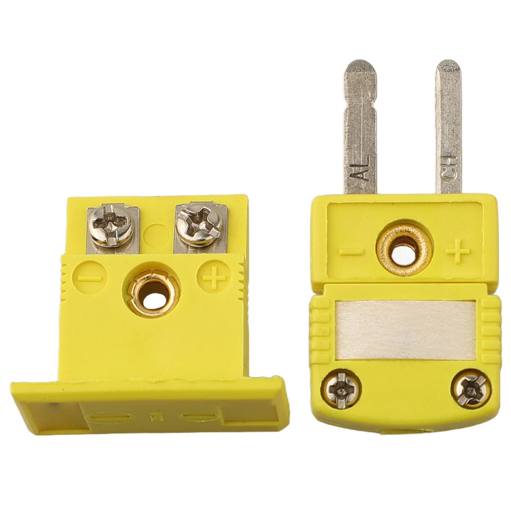 K Type Thermocouple Setup with Miniature Socket & Connector for Automotive