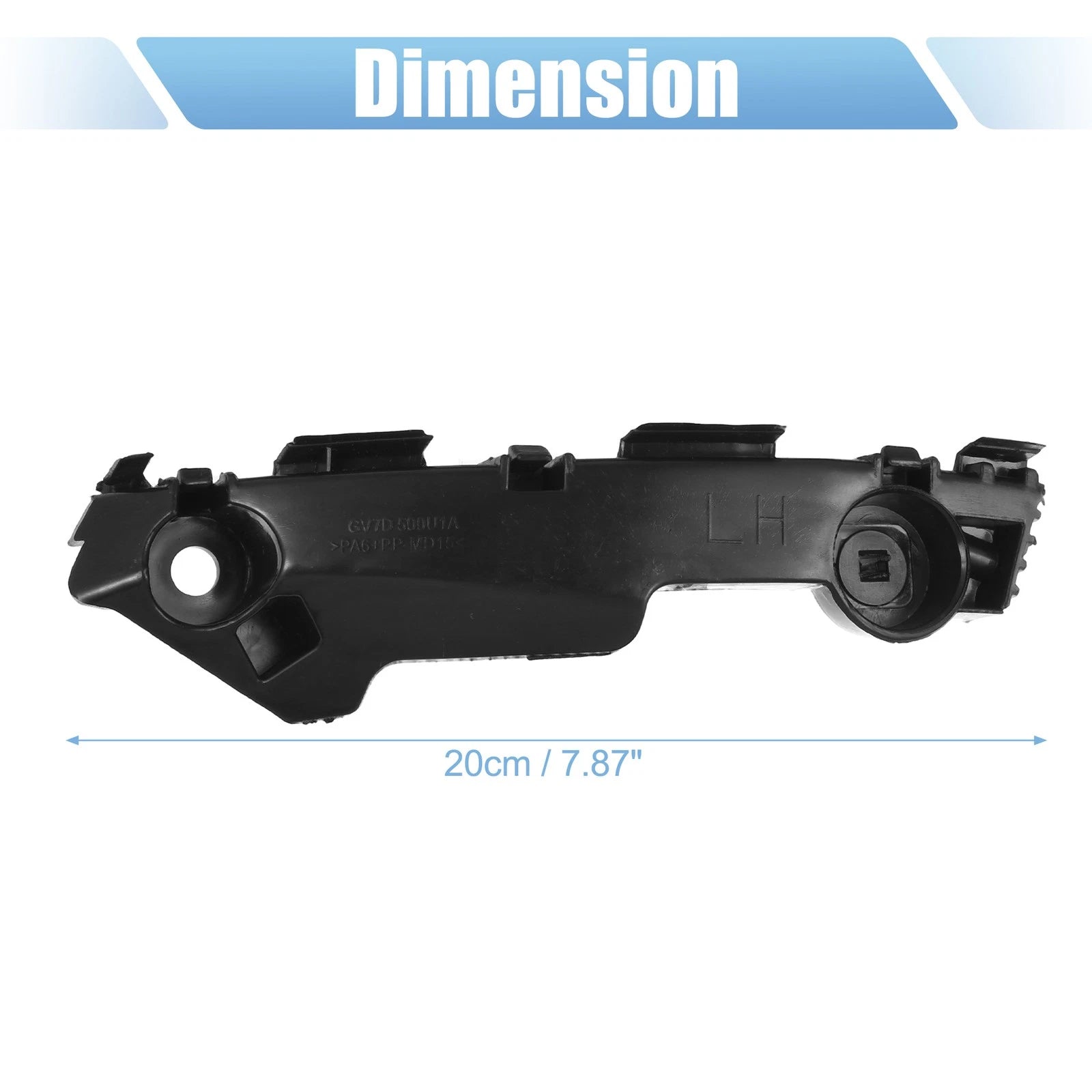 Front Left Right Bumper Bracket Replacement for Mazda 6 GH (2007–2012)
