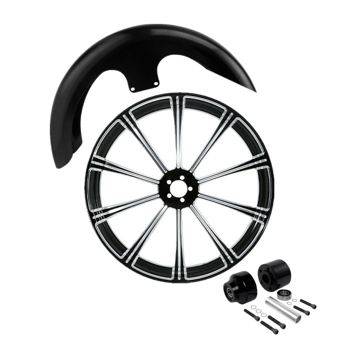23" Front Wheel Rim Hub for Harley Touring (2008–2025)
