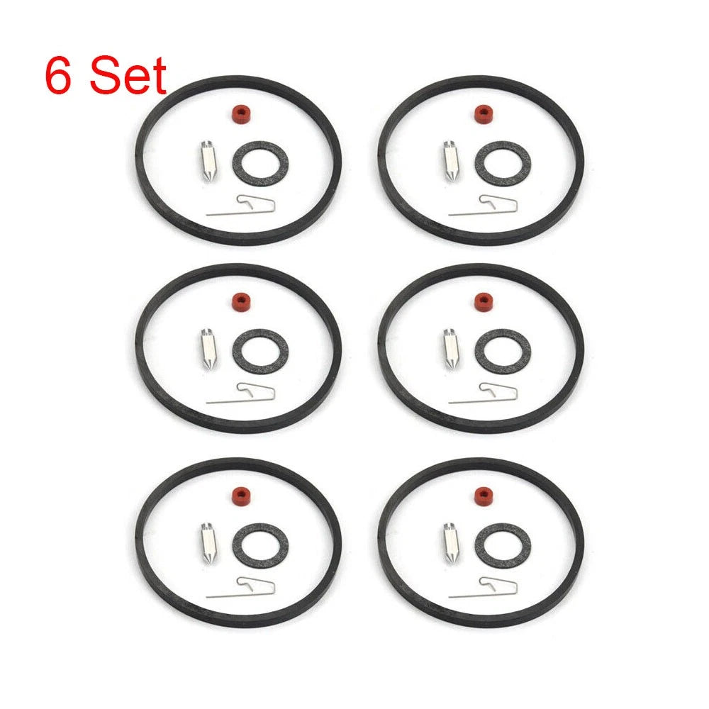 6 Set Carburetor Needle Seat Kit Replacement For Tecumseh 631021 631021A 621021B