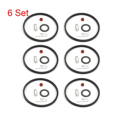 6 Set Carburetor Needle Seat Kit Replacement For Tecumseh 631021 631021A 621021B