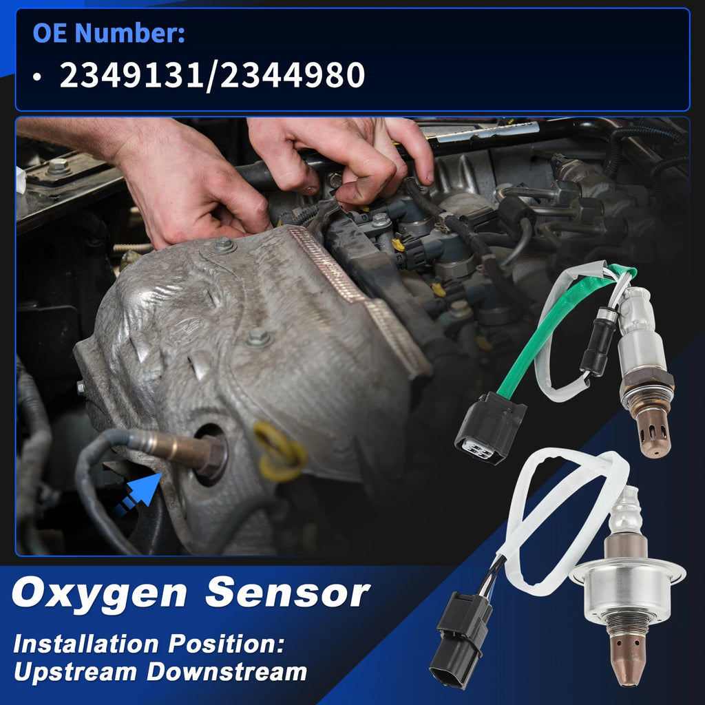 2X Upstream & Downstream Oxygen Sensor for Honda CR-V 2.4 L4 (2012–2019)
