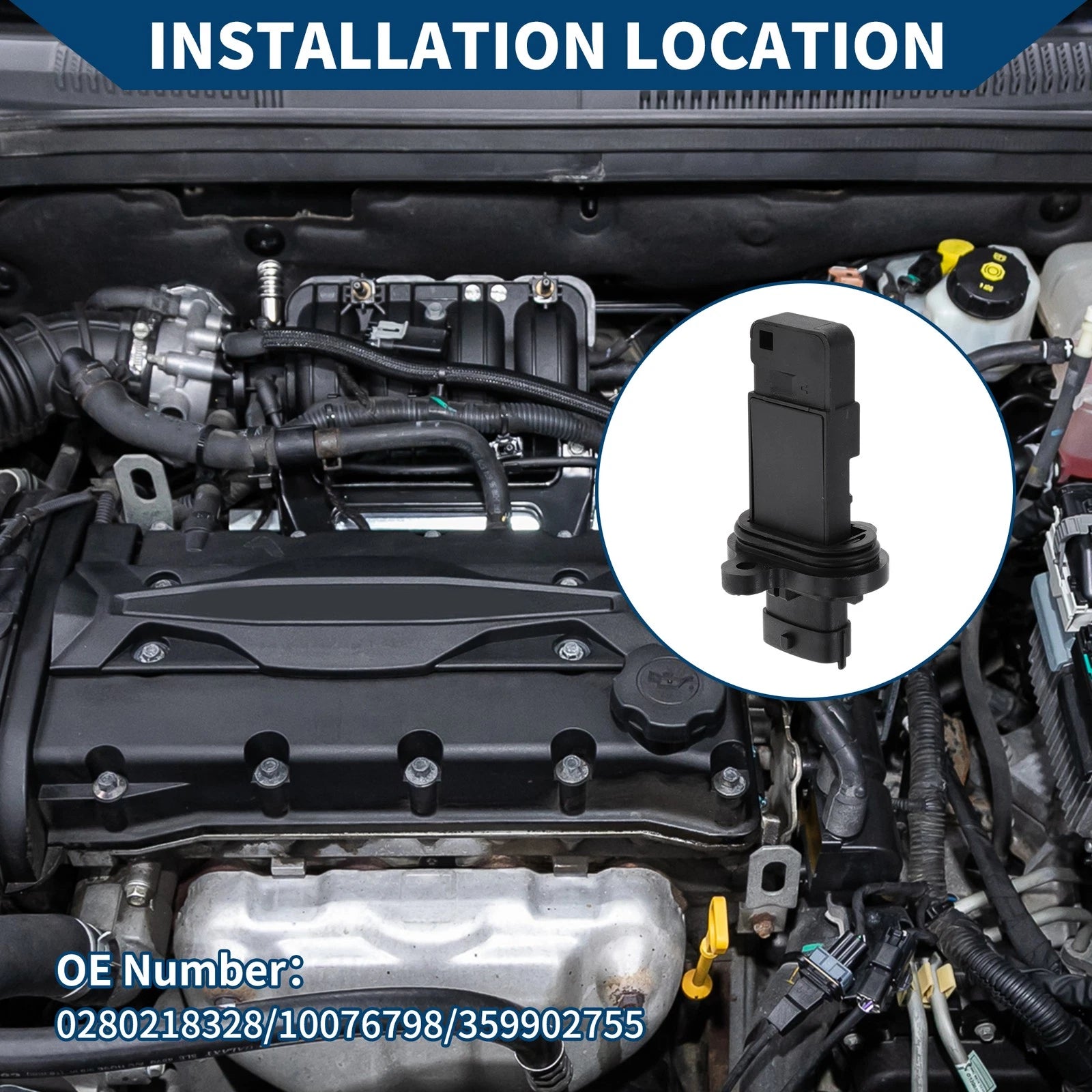 Mass Air Flow Sensor Meter No. 0280218328 for MG6 (2017–2020)