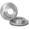 2 Front Disc Brake Rotors for Ford Courier PE PG PH (1999–2006)