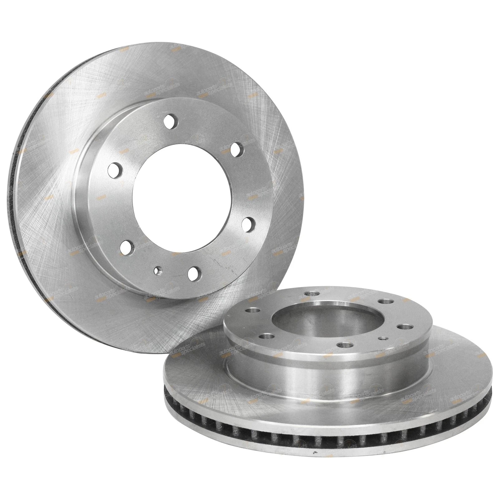 2 Front Disc Brake Rotors for Ford Courier PE PG PH (1999–2006)