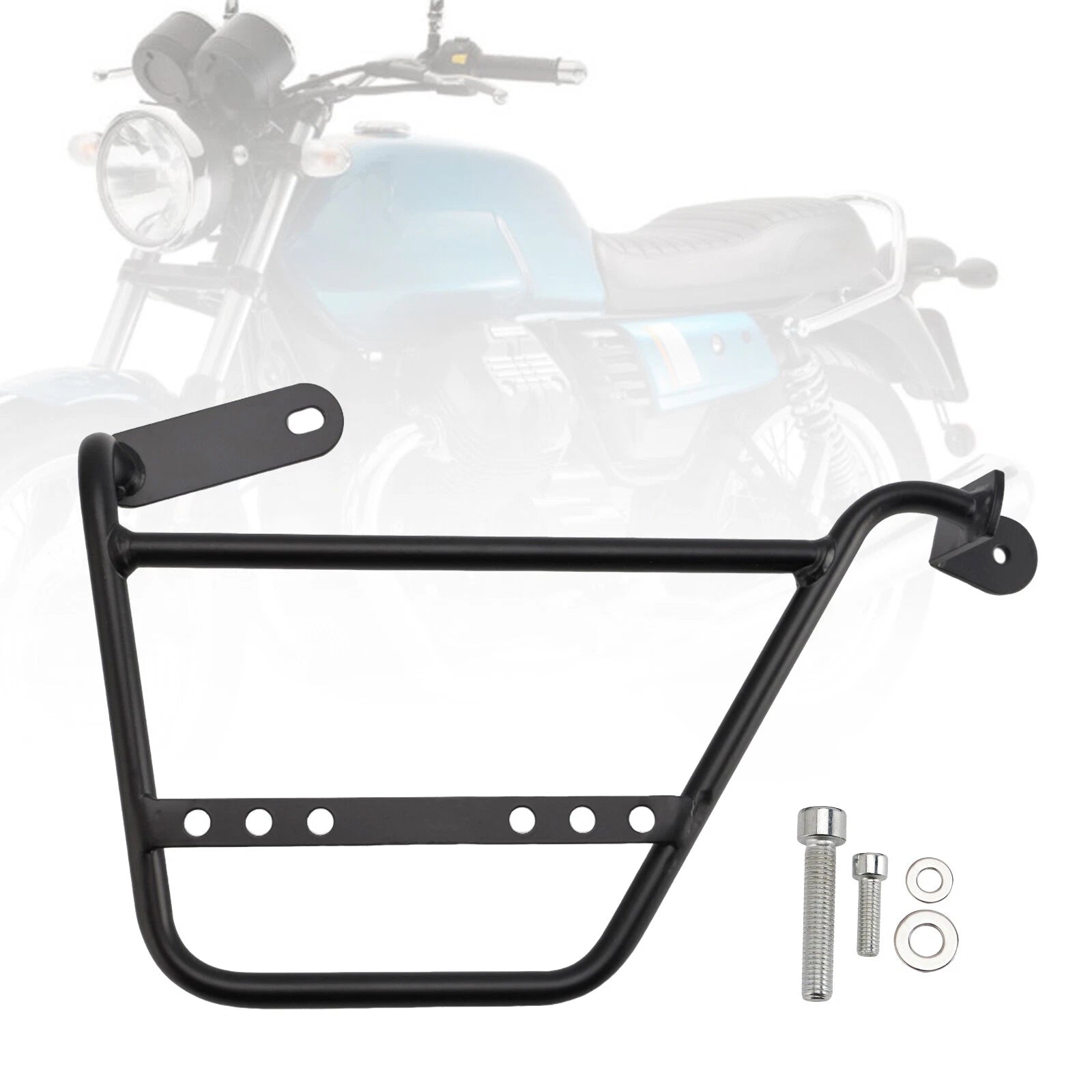 Luggage Rack Side Saddle Bag Mount Bracket Right for Guzzi V7 (2021–2024)