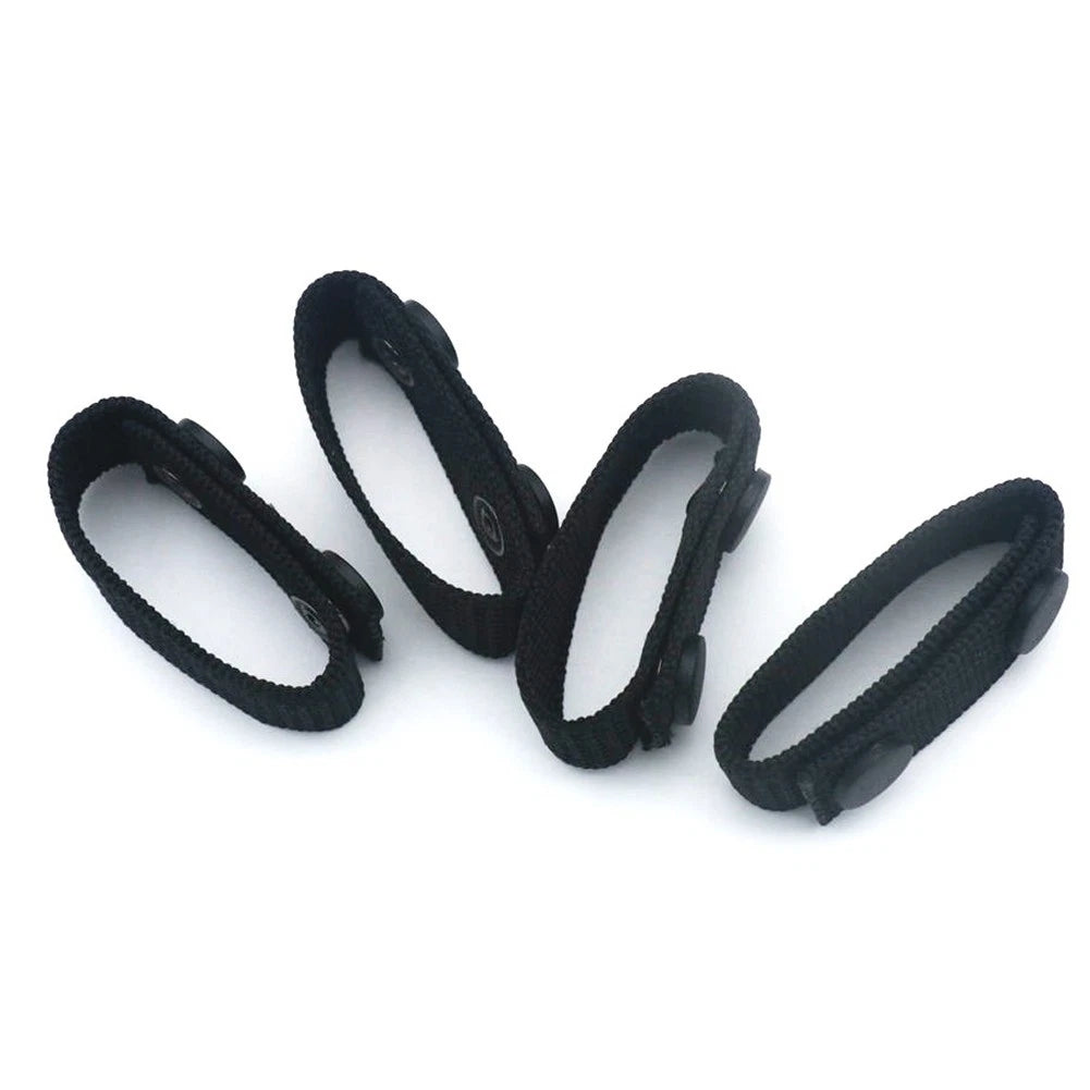 4X Adjustable Nylon Belt Buckle Keeper for Safety