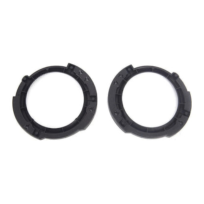 2X LED Headlight Bezel Mounting Ring Bracket for Jeep Wrangler JK (2007–2017)